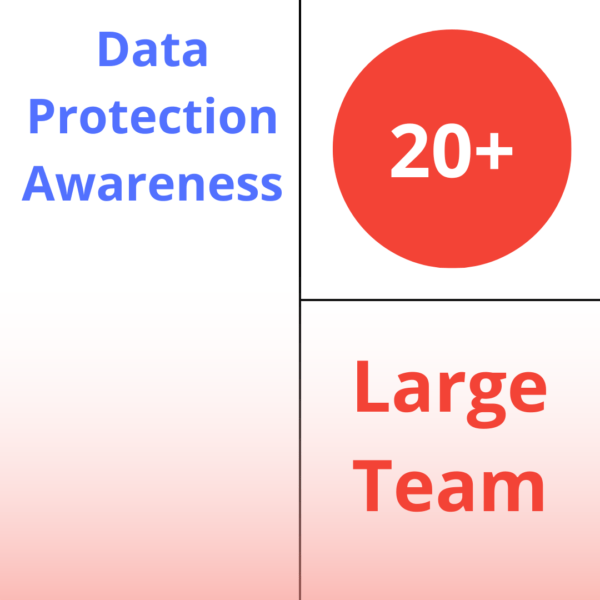 Data Protection Awareness Training Large Team