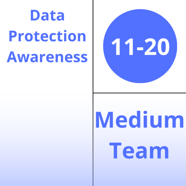 Data Protection Awareness Training medium Team