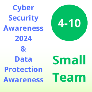 Combined Cyber Security and Data Protection Awareness Training Small Team