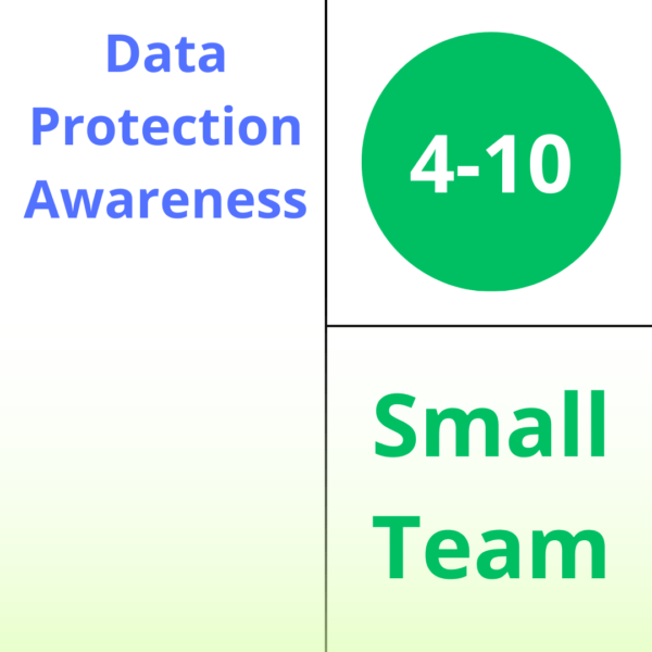 Data Protection Awareness Training small Team